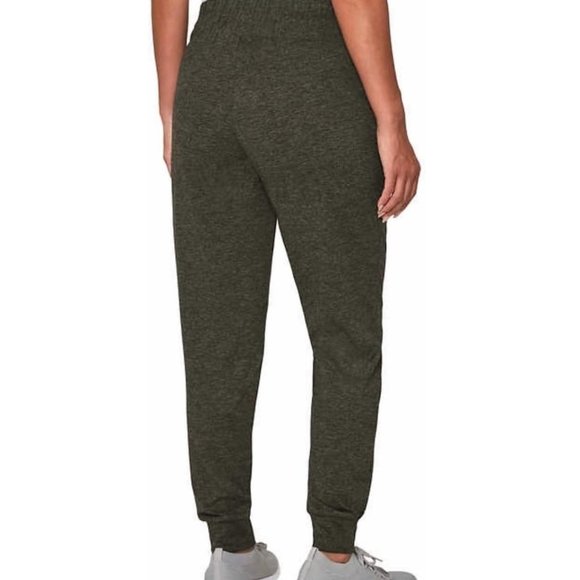 NWT Mondetta Women's Peached Melange Jogger Olive Night Size S $60 EE219 - Picture 2 of 2